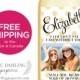 Free Shipping Printed Will you be my Bridesmaid Wine Label Set 