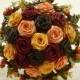 Autumn Harvest Wedding Bouquet, Origami Bridal Bouquet, Fall Wedding, Autumn Wedding Bouquet, Rustic Wedding, Wedding Bouquet