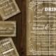Printable Rustic Wedding Invitation Suite- Eat Drink and Be Married-DIY-Wood Invitation-Western