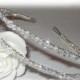 20% OFF SALE Swarovski Pearl Crystal Slim Double Bridal Headband Tiara Band Crown Wreath Gold Silver White Ivory Headpiece Hairpiece Alice B