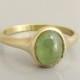 Tourmaline Ring , Tourmaline Engagement Ring , Tourmaline Jewelry Ring , Green Tourmaline Ring , 14k Gold Ring , Fine Gemstone Ring ,