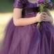 Flower Girl Dress Purple