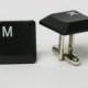 Thin Computer Key Cufflinks YOU PICK KEYS Free Gift Bag Personalized Gift for Grooms