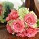 Silk Wedding Bouquet, Wedding Bouquet, Keepsake Bouquet, Bridal Bouquet Summer wedding flower bouquet