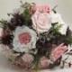 Bridal bouquet,bouquet paper flower,bridesmaids,wedding bouquet,paper flower bouquet, roses,gardenias,bridal flower bouquet