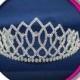 The Kaitlyn - Rhinestone Tiara - Pageant, Wedding, Prom, Homecoming, Birthday, or Bridesmaid Crown