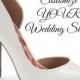 Customize YOUR Bridal Wedding Shoes Hand Painted Heels Painted Wedding Pumps Bridal Shoe Custom Painted Shoes Wedding accessory wearable art