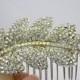1920's wedding hair accessories bridal hair comb 1920's wedding headpiece bridal hair jewelry wedding hair comb bridal jewelry wedding comb