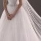2016 New Arrival Crystal Beaded Tulle Wedding Dresses A-Line Garden Bridal Gowns 2015 Wedding Dress Zipper Online with $120.16/Piece on Hjklp88's Store 