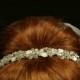 Bridal Tiara with Swarovski Crystals - Wedding Headpiece - Bridal Headband - Paloma Wedding Tiara with Bohemian and Swarovski crystals