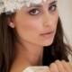 Ivory Bridal Hair Accessories , Headband, bridal tiara, Wedding Headband, Vintage Wedding, lace and Rhinestone  Hair Band,