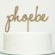 Personalised Name Cake Topper - Birthday Celebration Party Cake Topper