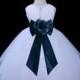 New White 37 color sash choose Flower Girl dress organza easter sash pageant wedding bridal  bridesmaid toddler 12-18m 2 4 6 6x 8 9 10 