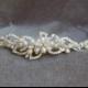 Bridal Handmade Pearl & Crystal Headband / Swarouski Crstal And Fresh Water Pearl Wedding Headpiece / Bridal Tiara / Vintage Inspired