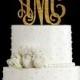 Monogram Custom Acrylic Wedding Cake Topper
