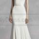 White by Vera Wang High Neck Halter Wedding Dress VW351263