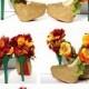Fall Flower Heels that are Custom Made to your liking
