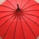 Red Wedding Umbrella Parasol, Red Bridal Bridesmaid Umbrella, Sun Umbrella, Rain Umbrella, Wedding Pagoda Umbrella, Vintage Parasol BTS12A-4