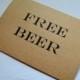 Free Beer GROOMSMAN card will you be my groomsman cards free beer funny card funny bridal cards funny groomsmen cards beer wedding cards