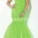 Buy Australia Lime Green Mermaid/ Turmpet Tulle Long Evening Dress/ Prom Dresses By JIGowns JO-30002 at AU$168.30 - Dress4Australia.com.au