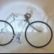 Racer Wire Bicycle Sculpture cake topper