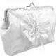 bride lace handbag, bridal white clutch bag, womens white lace purse bag in wedding, formal, vintage style, bridesmaid clutch handbag 0450