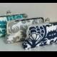 Custom Wedding Party Handbag Clutch Gift for Bridesmaids in Various colors Design your own