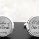 Father of the Bride Cufflinks I Loved Her First Personalized Cufflinks Handmade Cuff Links for Wedding Men Dads Stepfathers, Fathers