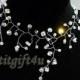 H03 Swarovski Crystal Wedding Bridal Hair Vine / Tiara / Choker