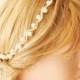 Bridal Headband, Wedding Headband,  Wedding Trends Hair Halo,  Pearl Hairband, Bridal Hair Accessory, Wedding hair Accessory