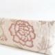 Floral Clutch Wallet, Garden Wedding Clutch, Bridesmaid Gift Bag, Prom Clutch Handbag, Flower Blossom Purse