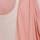 Sweetheart Pastel Pink A-line Slit Long Bridesmaid Dresses KSP023