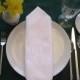Monogrammed cloth dinner napkins with BUTTONHOLE set of 12, includes FREE shipping in the US