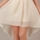 Scoop Keyhole Neck Hi-low Bridesmaid Dress KSP016