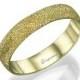 Unique Wedding Ring, 14k yellow Gold, Glitter Ring, Wedding Band, Texture Ring, Yellow Gold Wedding Ring, Woman Wedding Ring