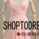 Blush bridesmaid dress, Cap sleeve bridesmaid dress chiffon, short bridesmaid dress, V nech bridesmaid dress custom size
