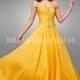 Buy Australia Yellow Strapless Chiffon Floor Length Evening Dress/ Prom Dresses By landad GD669 at AU$155.96 - Dress4Australia.com.au