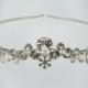 Elsa  Bridal Tiara with Rhinestones - Wedding Tiara - Bridal Headpiece - Bridal Hair Accessory