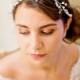 Wedding hair accessory - bridal crown - crystal beads
