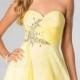 A-line Sweetheart Rhinestone Sleeveless Mini Chiffon Prom Dresses / Homecoming Dresses