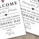 Custom Printable Wedding Welcome Bag Tags, Labels, Hotel Welcome Bags, Destination Welcome Bags, Thank You Tags, Customizable