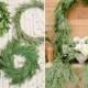 Green And Copper Christmas Bridal Party Inspiration