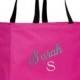 Personalized Tote Bags for Bride, Bridesmaid, Maid of Honor, Mother of the Bride, Mother of the Groom