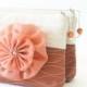 Auburn Clutches, Farmhouse Wedding Bags, Set of 6, Bridesmaids Gift Bags, Garden Wedding Purses, Rustic Handbags