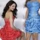 Buy Australia A-line Ocean Blue Taffeta Homecoming Dress/ Prom Dresses By MLGowns ML-9033 at AU$142.50 - Dress4Australia.com.au