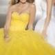 Buy Australia Ball Gown Daffodil Sequins Beaded Organza Evening Dress /Prom Dresses PAZ by MLGowns 8737 at AU$189.62 - Dress4Australia.com.au