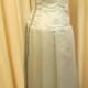 Vintage Silver Evening Bridesmaid Maid of Honour Prom Dress