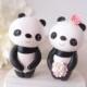 Custom Wedding Cake Toppers - Love Panda
