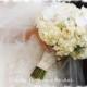 Beaded Rhinestone Crystal Bridal Bouquet Wrap, Jeweled Wedding Bouquet Cuff, Crystal Bridal Bouquet Wrap, No. 1101BW, Wedding Accessories