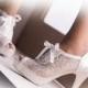 Handmade Lace wedding shoe designed specially  + GIFT Bridal Pantyhose. #8445